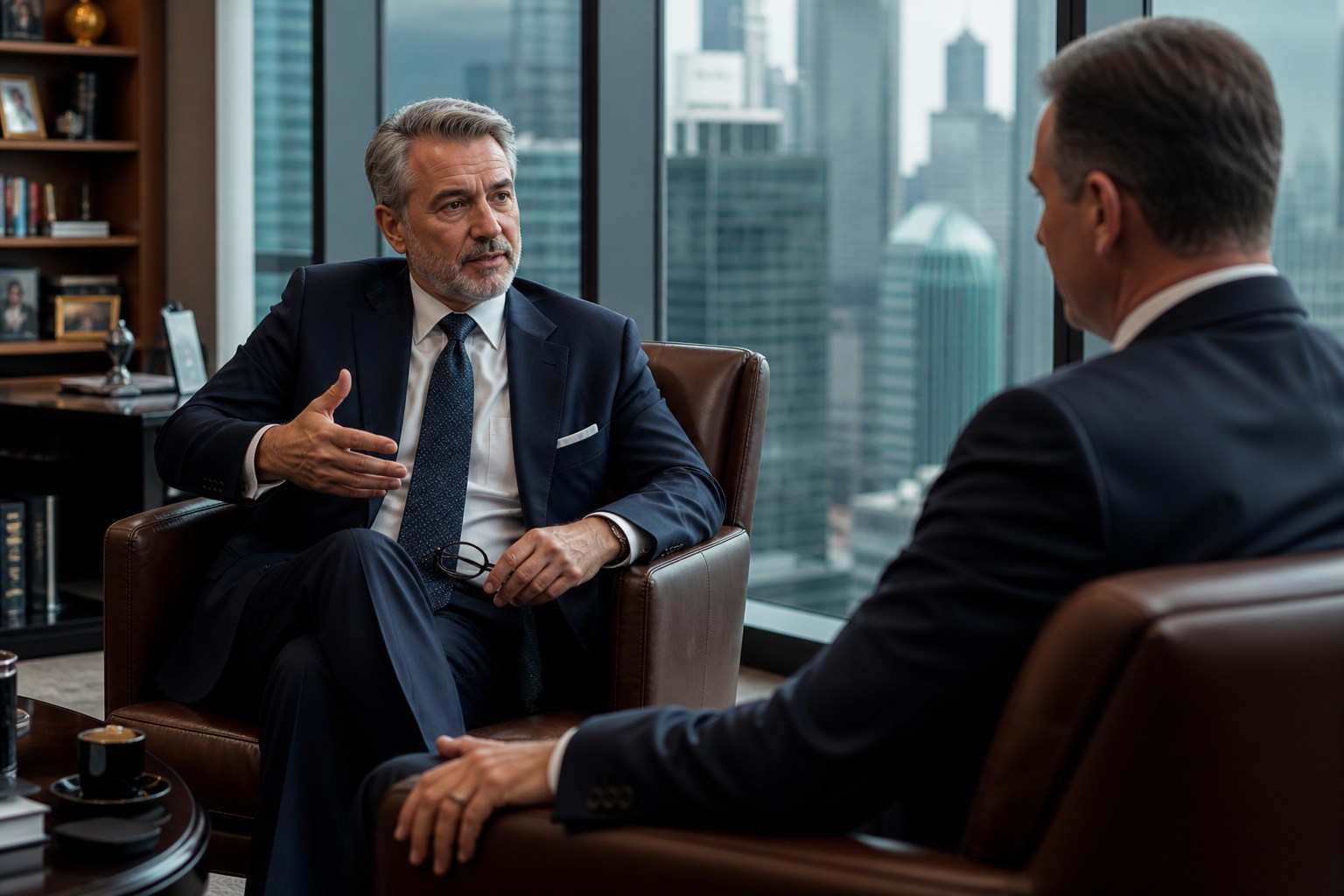 Executive consulting session